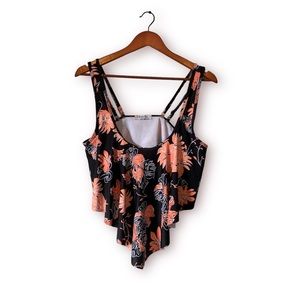 [Marina Vida] Hanky Hem Swim Top